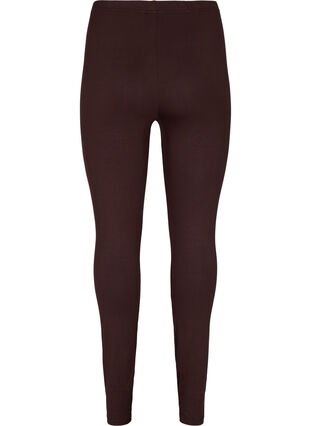 ZizziBasic-Leggings aus Viskose, Coffee Bean, Packshot image number 1