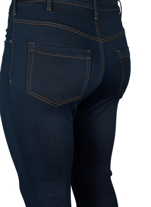 ZizziSuper Slim Amy Jeans mit hoher Taille, Tobacco Un, Packshot image number 3