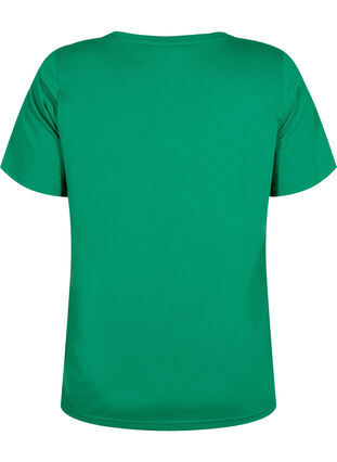 Zizzi FLASH - T-Shirt mit Motiv, Jolly Green, Packshot image number 1