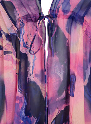 ZizziStrand-Kimono mit Druck, Purple Swirl, Packshot image number 2