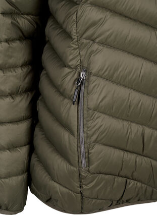 ZizziLeichte Jacke mit Kapuze, Beluga, Packshot image number 3