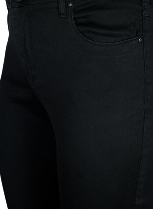 ZizziSchmale Passform Emily Jeans mit normaler Taille, Black, Packshot image number 2