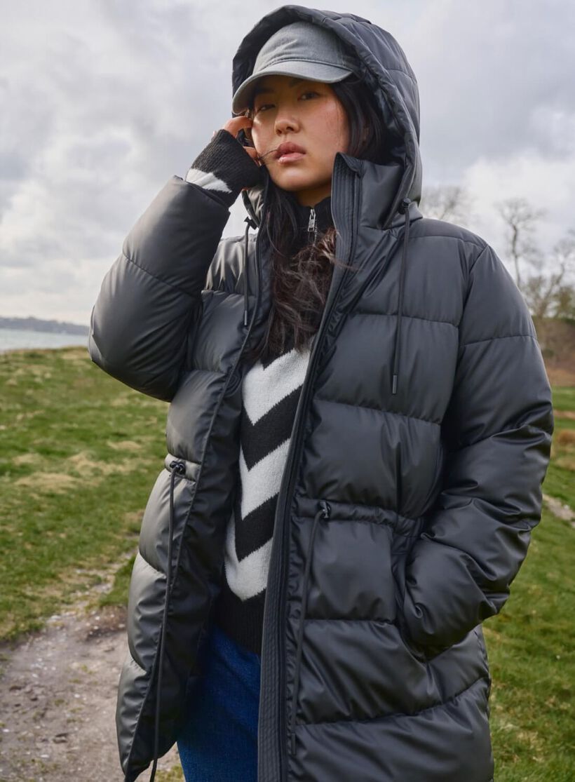 Wasserabweisende Jacke, , Model