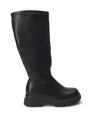 Extra-Weite - Stiefel mit langem Schaft, Black, Packshot